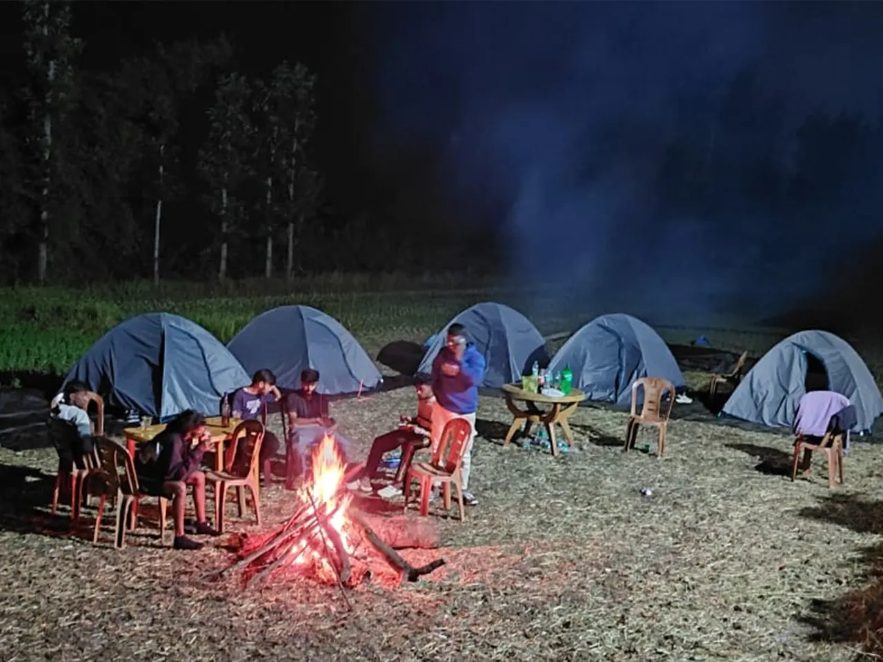 tent stay